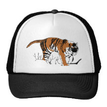 Tiger Trucker Hat
