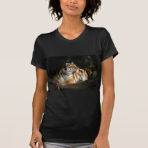 Tiger Women's Dark T Shirt