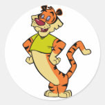 Tiger - Yellow Mascot Stickers