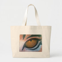 tigers eye canvas bag