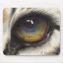 Tiger's Eye Mouse Mat