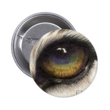Tiger's Eye Pinback Buttons