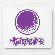 Tigers Golf Mousepad