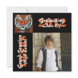 Tigers Graduation Announcement with photo