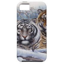 Tigers in the Mist iPhone 5 Cover