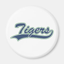 Tigers Jersey Fridge Magnets