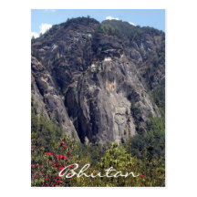 tiger's nest cliff monastery postcards