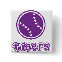 Tigers Softball Pins
