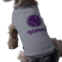 Tigers Softball Doggie T Shirt