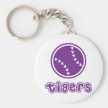 Tigers Softball Keychains