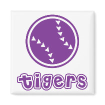 Tigers Softball Magnets