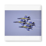 Tight diamond formation, Blue Angels, El Toro, Cal Refrigerator Magnets