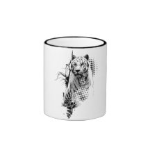 Tight Like A Tiger Print Cup Mug