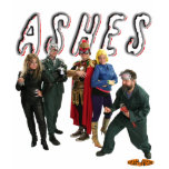 Tights and Fights: Ashes Cast and Logo t-shirts
