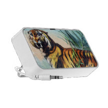 TIGRE DE BENGALE HAUT-PARLEURS NOTEBOOK