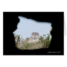 Tikal Ruins, Guatemala Greeting Card