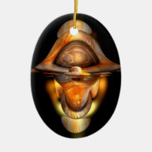 Tiki Abstract Ornament