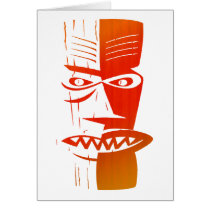 Tiki Greeting Cards