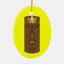 Tiki Goddess Ornament