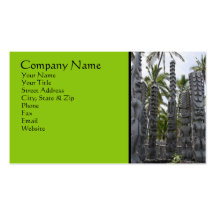 Tiki Guardians at Place of Refuge - Business Card