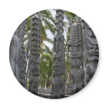 Tiki Guardians at Place of Refuge - Magnet