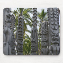 Tiki Guardians at Place of Refuge - Mousepad