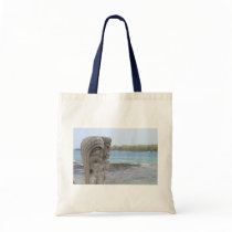 Tiki Guardians in Kona, Hawaii Bag