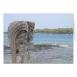 Tiki Guardians in Kona, Hawaii - Card