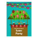Tiki Hut Aloha Luau PartyInvitation