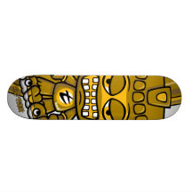 Tiki Mascot Skateboard