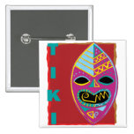 TIKI MASK PINS