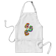 Tiki Masks Apron