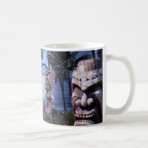 Tiki Moon Coffee Mugs