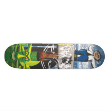 tiki skateboard