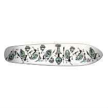 Tiki Tribal Deck Dance Skate board by Tiki tOny