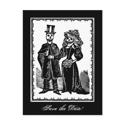 Til Death Do Us Part (Save The Date) - Postcard by Valerian