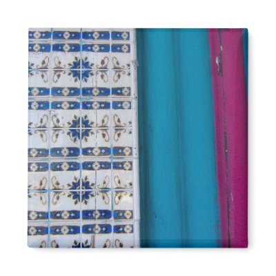 Tile Abstract Refrigerator Magnet by DonnaGrayson_Photos