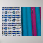 Tile Abstract Poster