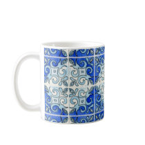 Tile Art Mug - Blue