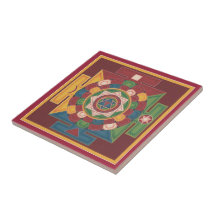 Tile - Mandala of the 5 Elements