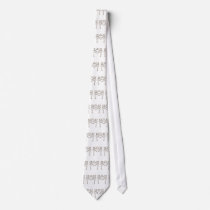 Tiled Dancing Tree Tie