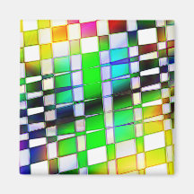 Tiled Refrigerator Magnets