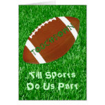 Till Sports Do Us Part Greeting Card
