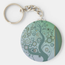 Tillbert The Tree Keychain