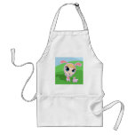 Tilly and Creampuff the Rabbit Aprons