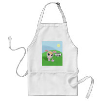 Tilly and Creampuff the Rabbit Apron