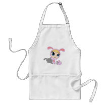Tilly and Creampuff the Rabbit Apron