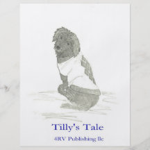 Tilly in sweater, 4RV Publishing llc Personalized Flyer