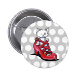 Tilly Kitten Pinback Button