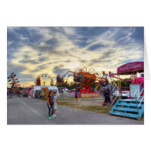 Tilt-A-Whirl Romance Card